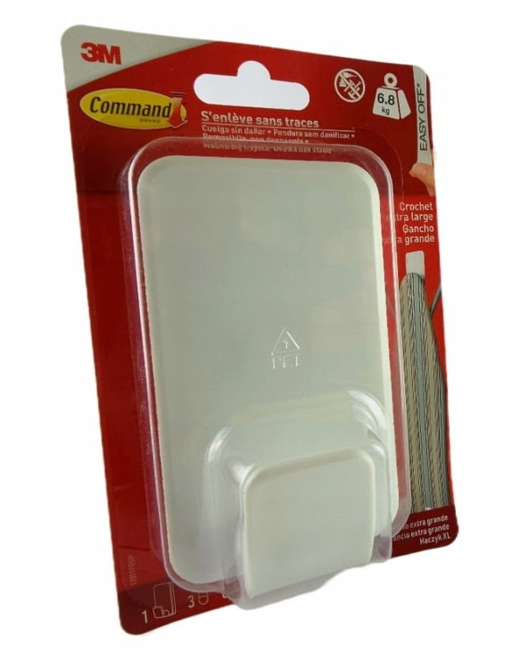 command duży haczyk samoprzylepny