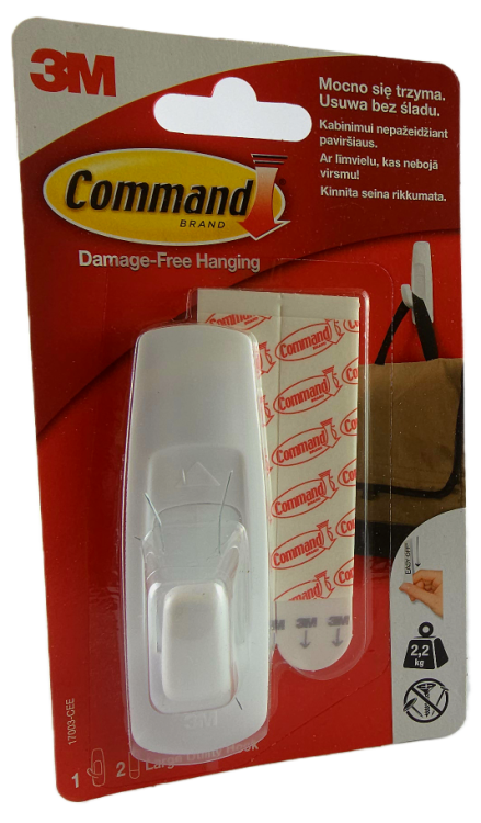 command duży hak