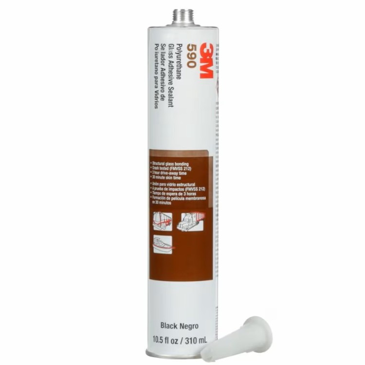 3M 590 Klej do wklejania szyb czarny