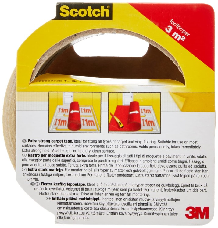 Scotch® Taśma do dywanów, Super Mocna