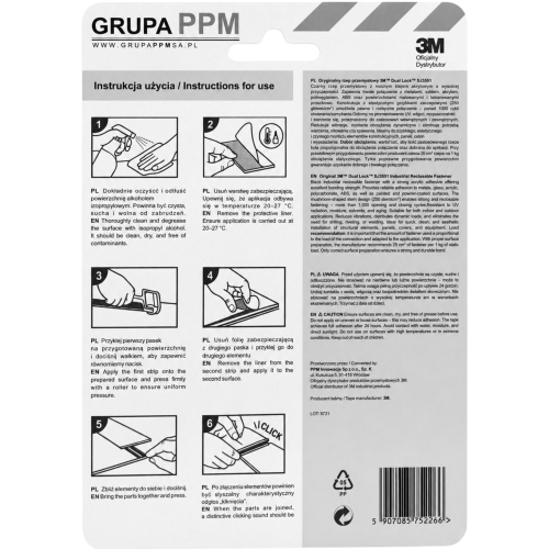 3M Dual Lock rzep przemysłowy do montażu