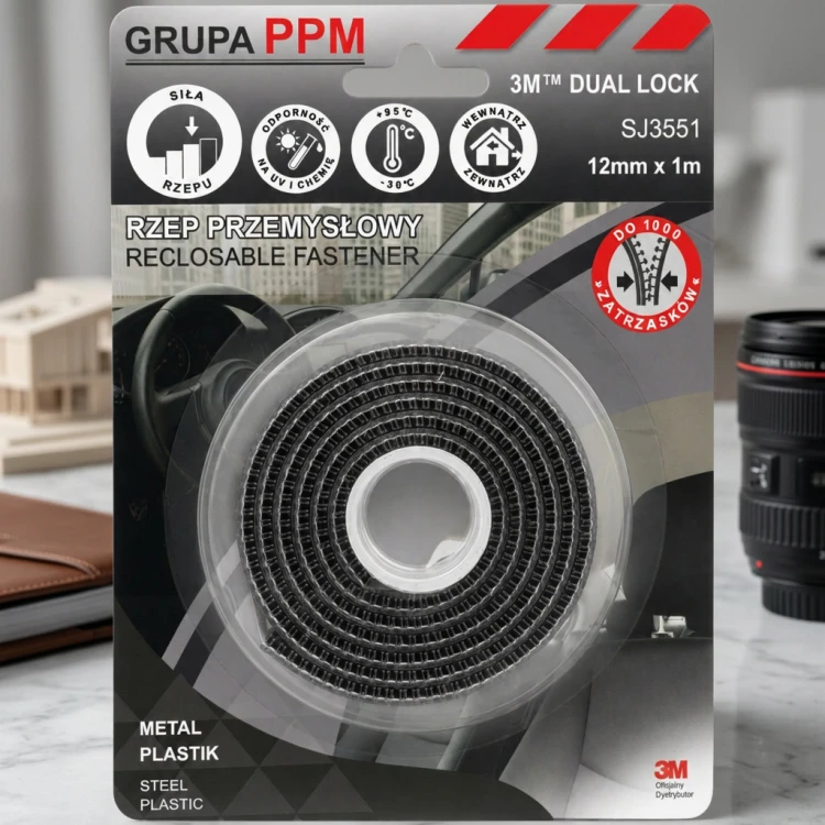 Dual Lock 3m Rzep przemysłowy montażowy