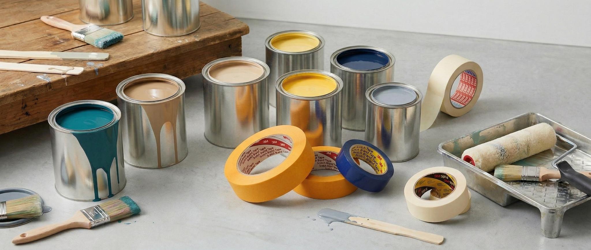 Taśma do malowania ścian - jaką wybrać, żeby nie zniszczyć farby?